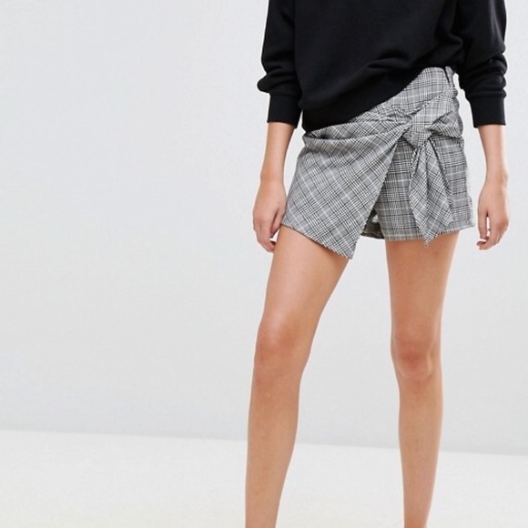Dresses & Skirts - Asos Plaid Skort, 4